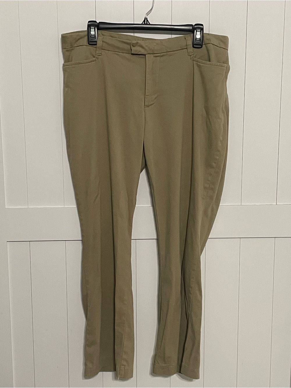Lee Women's Tan Slim Dress Chinos